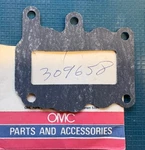 Omc Johnson Evinrude 309658 Carb Leaf Plate Gasket Oem 9.5HP 1964-73 Nos. Fixed Price $5.79.