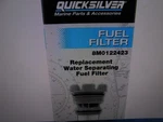Genuine Mercury Quicksilver Fuel Filter 35-8M0122423 Not Aftermarket Dfi Verado!. Fixed Price $39.89.