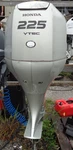 Used 2004 Honda 25" Four Stroke Outboard Boat Motor BF225 Engine. Fixed Price $6995.95.
