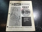 1967 Evinrude Johnson & 20 Hp Outboards Cdn Parts Book 18703R Fastwin FDL-21R. Fixed Price $7.28.