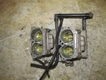 Johnson 90/115HP Stroke Outboard Carburetor Set (439728-15/16). Fixed Price $125.00.