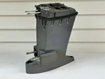 55HP Yamaha 691-45111-12-4D Outboard Mid Section Upper Casing Exhaust Housing. Fixed Price $139.99.