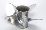177322 Johnson Evinrude RX4 15 18 Stainless 4-BLADE Lh 90-300 Hp 6 Mo Wty. Fixed Price $396.00.