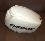 2008 Evinrude Etec 75 Hp Upper Cowl Hood Pn 0285672 White. Fixed Price $548.00.