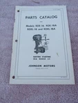 Johnson Antique Outboard Motor Original Factory Parts List 1954 RDE-16 +16A 25HP. Fixed Price $9.95.