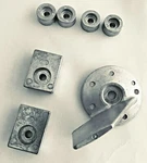 Suzuki 40 - 50 Hp Zinc Anode Kit Includes Hardware. Fixed Price $14.00.