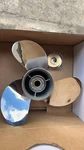 Propeller 13 1/2X14 Fit For Mercury 40-140HP 15 Tooth Stainless Steel. Fixed Price $199.00.