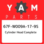 67F-W009A-17-9S Yamaha Cylinder Head Complete 67FW009A179S, New Genuine Oem Part. Fixed Price $4689.23.