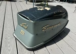 Evinrude Outboard Lark Iii 3 Engine Motor Cover Top Cowling - Blue Two Tone. Fixed Price $107.07.