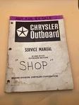 1982 Chrysler Outboard Factory Service Manual OB3871 45 And 50 Hp Motors. Fixed Price $14.95.