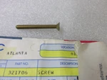 Q12A Omc Evinrude Johnson 321706 Screw, Long. Fixed Price $7.89.