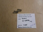10-63136 Mercury 1989 50HP 3-CYL 2-STR Outboard Screws (4) 10-24X.880 T155. Fixed Price $11.99.