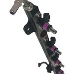 Mercury Verado L6 Fuel Rail With Injectors 2.6L 8M0041080 8M0041571 8M0041101. Fixed Price $389.00.