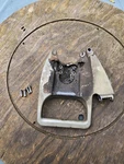 Vintage 1973 Johnson 20HP 20R73A Outboard Boat Motor Carry Handle Bracket. Fixed Price $16.00.