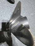 48-825903A46 Fits Mercury Offshore Series Blade W/pvs Stainless Prop 14X21P Lh. Fixed Price $300.00.