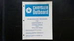Chrysler Outboard Magnapower Iii Ignition System Troubleshooting Manual OB2330. Fixed Price $29.99.