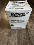 T16 Evinrude Johnson Omc 0502901 Oil Filter Oem New Factory Boat Parts. Fixed Price $9.99.