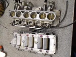 Throttle Body W Reed Plate & Valves 67H-13751-00-00 Yamaha Outboard 225HP. Fixed Price $135.00.