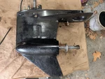 Mercury Lower Unit 35 40 50 60 70 Hp 20". Fixed Price $200.00.