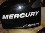 Mercury 225HP 3.0L Optimax Stroke Outboard Top Cowling (8M0011492). Fixed Price $170.00.