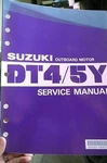 85-99 Suzuki DT4/5Y DT5Y Outboard Service Repair Manual 99500-98604-01E. Fixed Price $42.99.
