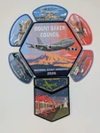 Mount Baker Council National Jamboree Patch Set - 2026, Limited Release. Fixed Price $100.00.