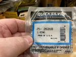 Quicksilver/mercury# 25-26318-SPECIAL O-ring -nos, Oem. Fixed Price $10.00.