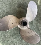 Michigan 32 Aluminum Propeller 10-1/2 X 12P Johnson Evinrude. Fixed Price $44.95.