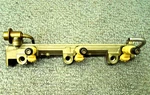 Yamaha Delivery Pipe Assy 2, Regulator & Injectors 69J-13170-00 '02-'10 200-225. Fixed Price $105.00.