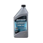 Quicksilver 10W-40 4-STROKE Marine Engine Oil, 1-QUART, Unspecified. Fixed Price $26.36.