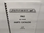 Johnson 1965 Outboard Motor Parts Manual 6HP CD-22M, CDL-22M. Fixed Price $18.00.