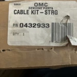 Genuine Omc Cable Assembly Kit 8 Ft ,pn 432933, 0432933 New Original Box. Fixed Price $45.00.
