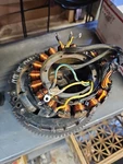 586338 Evinrude Ficht Flywheel And Stator 585999. Fixed Price $150.00.