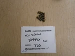 314496 Omc Evinrude Johnson Brp Marine Nos Screws (6) T66. Fixed Price $9.99.