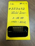 Nos Oem Omc Evinrude Johnson Water Inlet Screen 353692 3-35HP 1980-2012. Fixed Price $22.00.