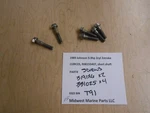319126 331025 Johnson 1989 9.9HP J10RCES Outboard Screws T91. Fixed Price $14.99.
