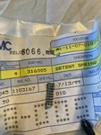 Omc Johnson Evinrude Oem 316505 Shift Detent Spring. Fixed Price $8.00.
