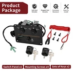 6K1-82570-08 6K1-82570-13-00 For Yamaha Top Twin Dual Key Switch Assembly Panel. Fixed Price $65.99.
