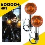Amber Flasher Turn Signal Lights Pair For Yamaha Road Star 1600 /1700 Front Rear. Fixed Price $18.04.