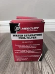 Mercury Water Separating Fuel Filter Oem 8M0157616 New Box With Wif O-ring. Fixed Price $20.99.