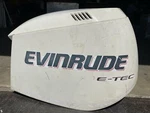 Johnson Evinrude Etec 200-225-250-300 White Hood Cowling Cover 0285653. Fixed Price $290.95.