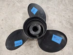 Aluminum 14 1/4" 21P Mercury Black Max Prop, 48-832832A45P21, Flo Torq, P9566. Fixed Price $105.00.