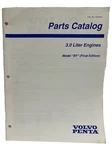 Volvo Penta 7797490-5 Genuine Oem 3.0 Liter Engine Model By Parts Catalog Manual. Fixed Price $7.47.