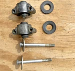 1969 Johnson Evinrude 55HP Mount 55-60 Rubber Motor 1968-71 313566 382472. Fixed Price $35.00.