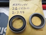 New Oem Mercury Quicksilver Seals 26-66300. Fixed Price $7.99.