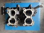 331833 Johnson Evinrude Oem Cross Flow V4 Intake Manifold & Leaf Plates. Fixed Price $59.95.