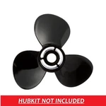 Quicksilver Black Diamond 12 3/4 21 QA2040X Prop For Honda 60BFP & 75 - 130HP. Fixed Price $143.02.