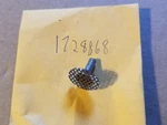 Mercury Mark 10/10A/15A/28/28A/28AD Outboard Emblem Top Cowl Rivet 17-28868. Fixed Price $10.99.