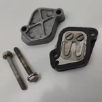 1964 Johnson 9.5HP Outboard Motor MQ-10R Leaf Drain Plate Valve With Screws. Fixed Price $12.99.