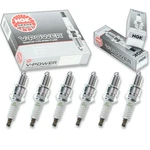Pcs Ngk V-power Spark Plugs For 1972-1974 Bmw Bavaria 3.0L L6 Engine Kit Nt. Fixed Price $24.69.